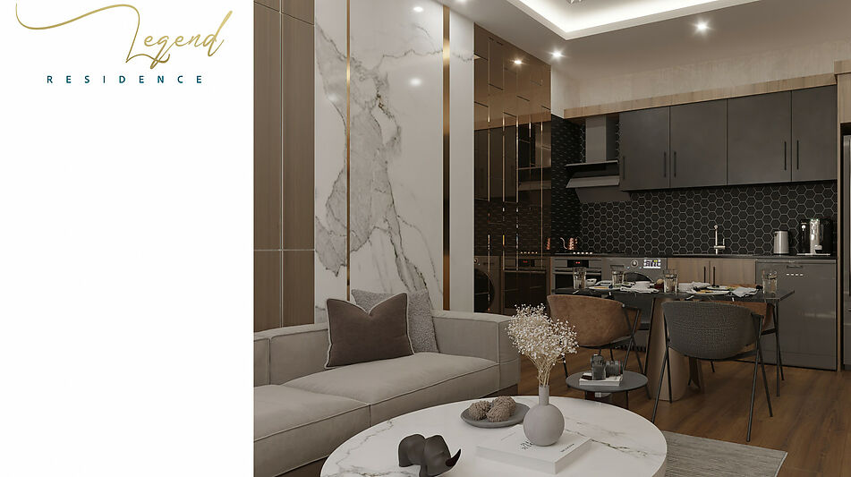 Большая 1+1 в ЖК Faralya Legend