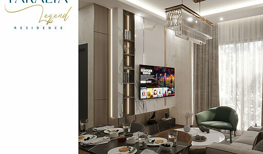 Большая 1+1 в ЖК Faralya Legend