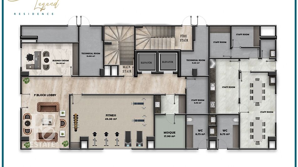 Большая 1+1 в ЖК Faralya Legend