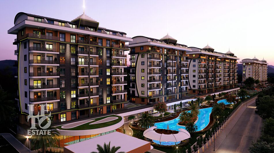 Большая 1+1 в ЖК Faralya Legend