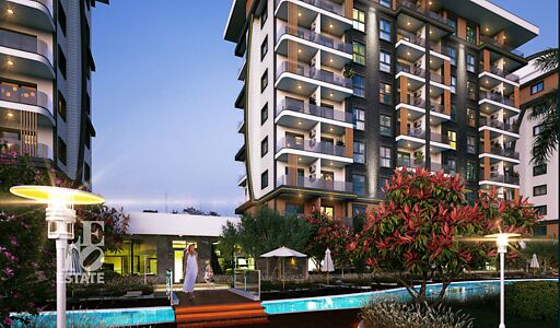 Большая 1+1 в ЖК Faralya Legend