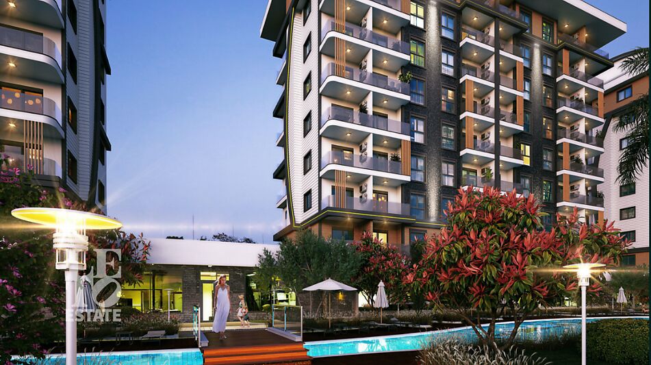 Большая 1+1 в ЖК Faralya Legend