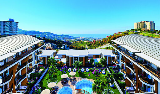 Гарден-дуплекс с видом на море!