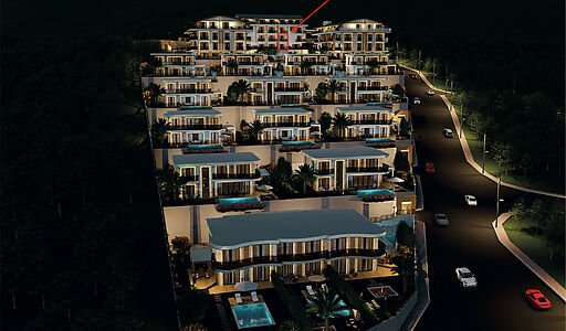 Гарден-дуплекс с видом на море!