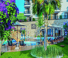 Гарден-дуплекс с видом на море!