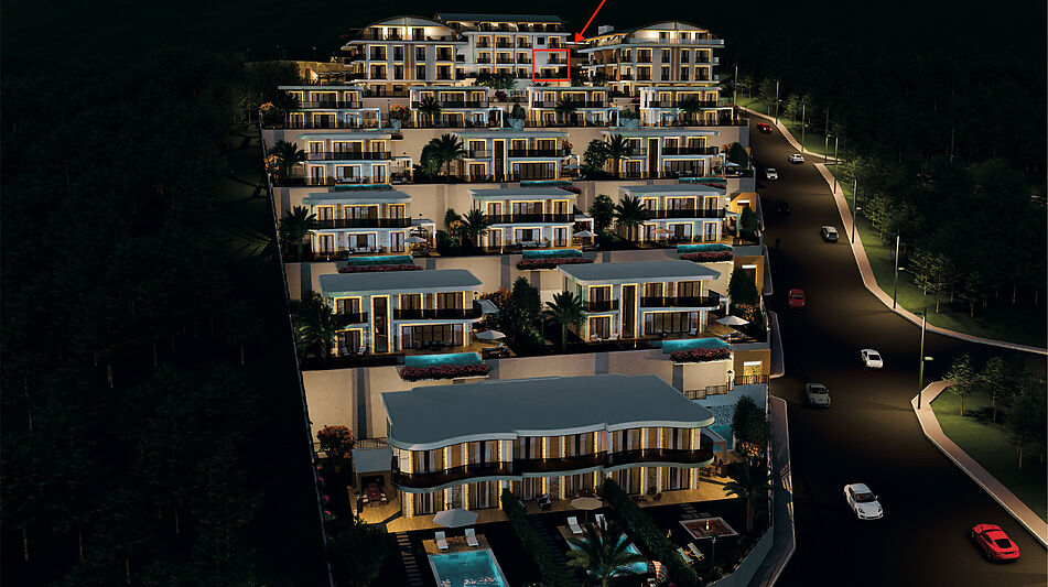 Гарден-дуплекс 2+1. Вид на море!