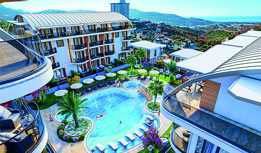 Гарден-дуплекс 2+1. Вид на море!