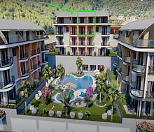 Пентхаус 2+1 с видом на море!