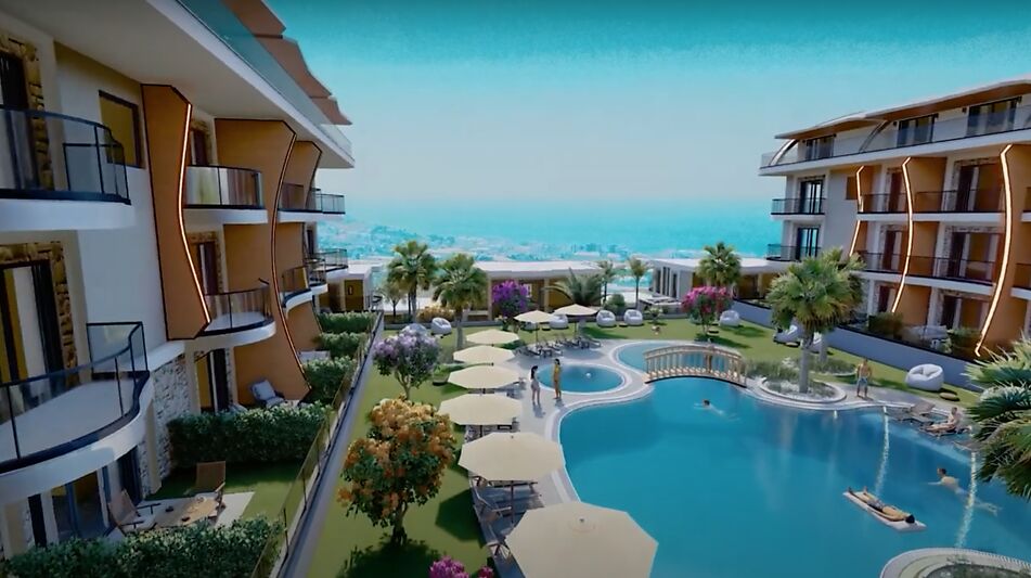 Пентхаус 2+1 с видом на море!