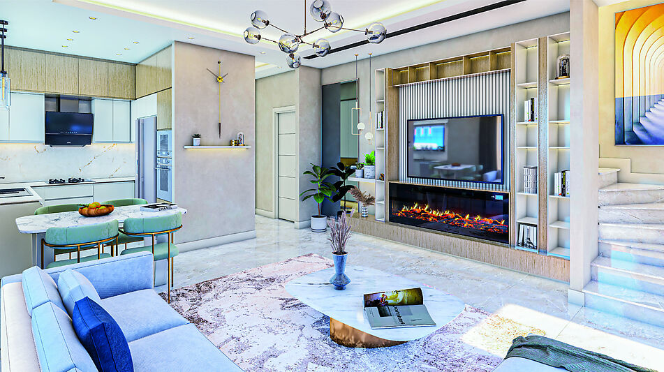 Пентхаус 2+1 с видом на море!