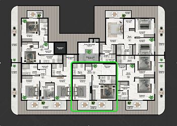 Пентхаус 2+1 с видом на море!