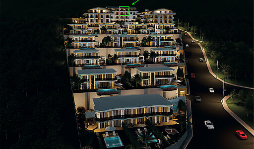 Пентхаус 2+1 с видом на море!