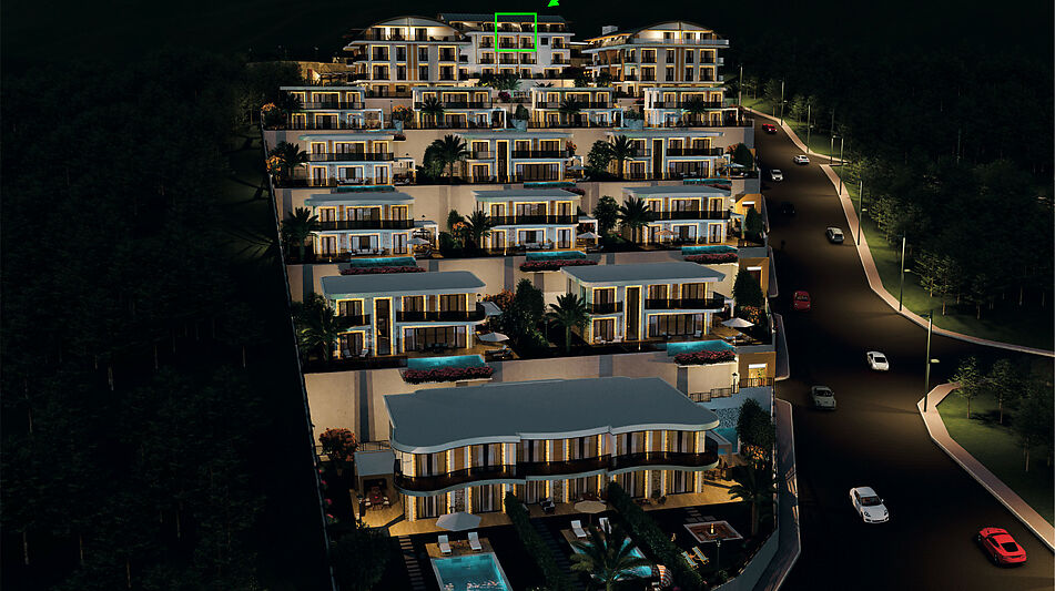 Пентхаус 2+1 с видом на море!