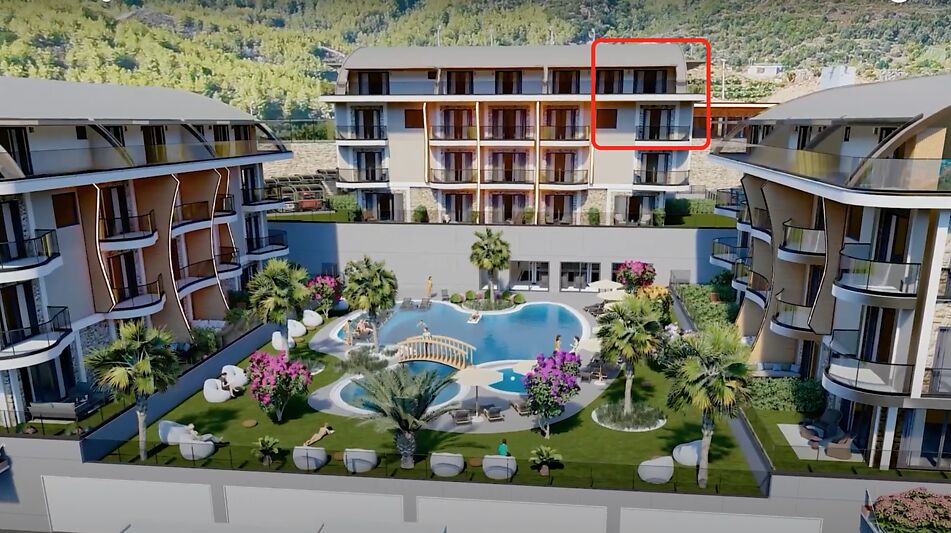 Пентхаус 3+1. Вид на море и горы!