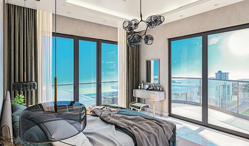 Пентхаус 3+1. Вид на море и горы!