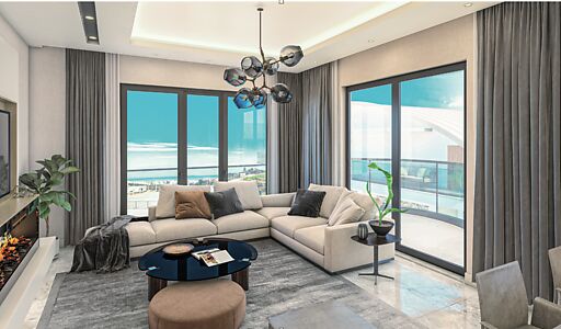 Пентхаус 3+1. Вид на море и горы!