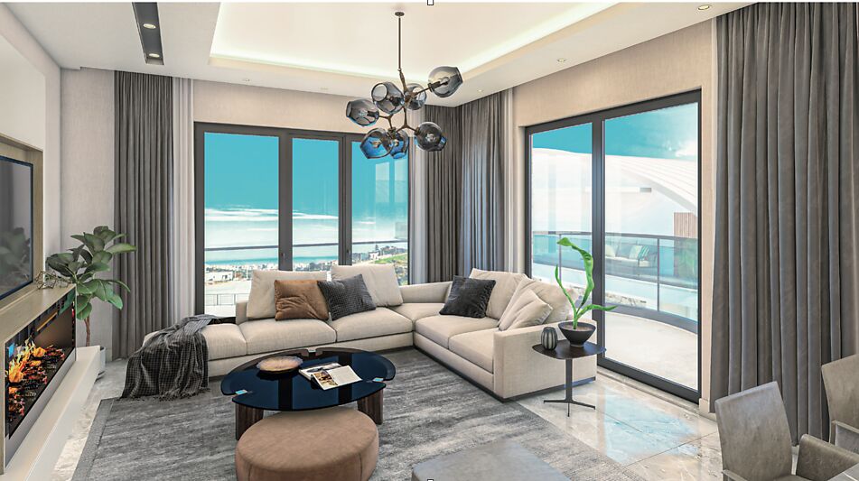 Пентхаус 3+1. Вид на море и горы!