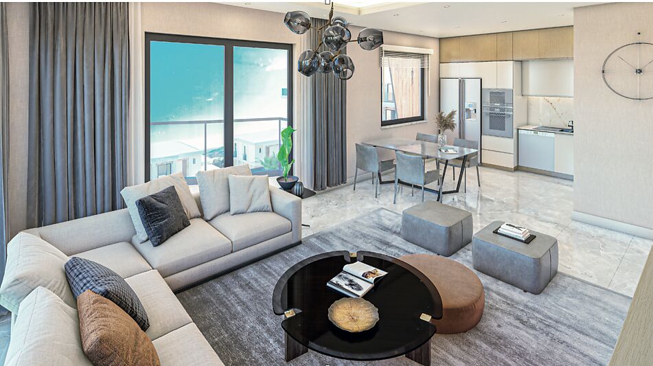 Пентхаус 3+1. Вид на море и горы!