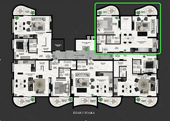 Пентхаус 4+1. Вид на море и горы!