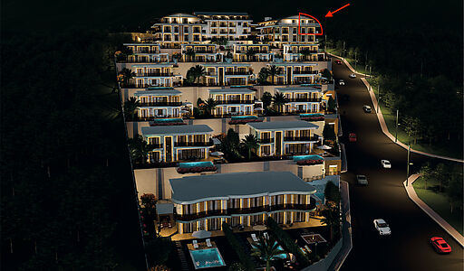 Пентхаус 4+1. Вид на море и горы!