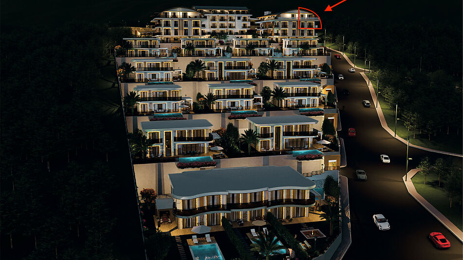 Пентхаус 4+1. Вид на море и горы!