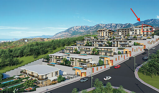 Пентхаус 4+1. Вид на море и горы!