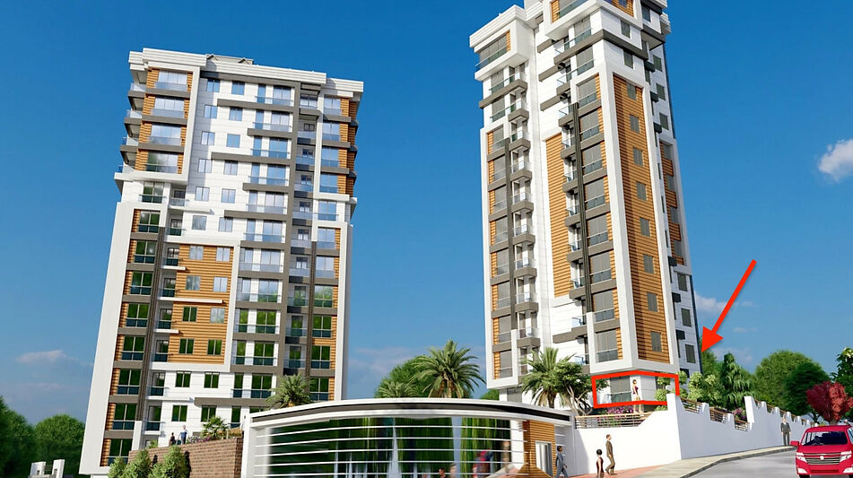 Гарден - флэт в Exodus Green Hill