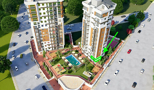 Гарден - флэт в Exodus Green Hill