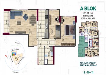 2+1 с видом на море в Стамбуле!