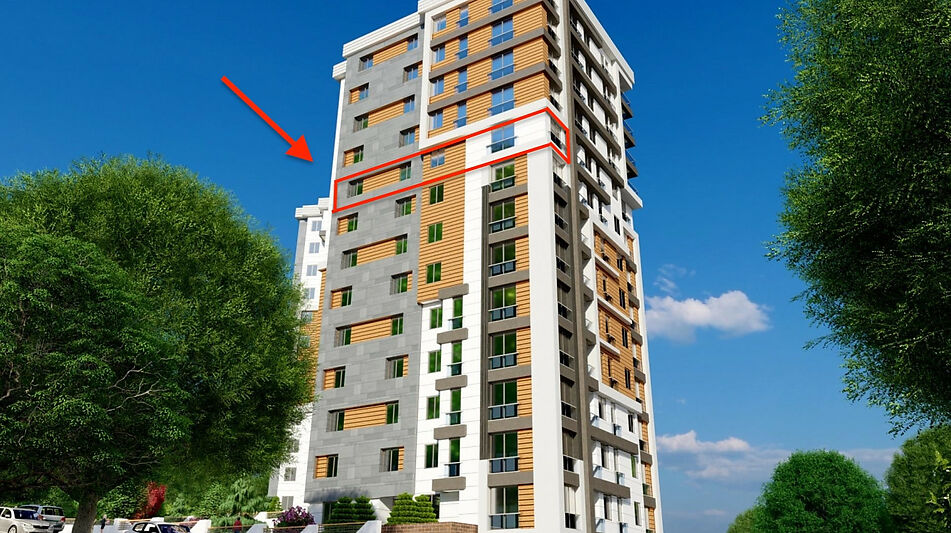 2+1 с видом на море в Стамбуле!