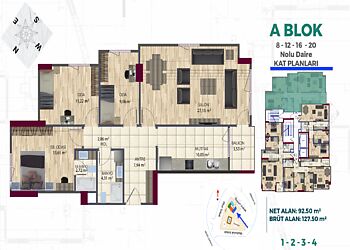 Просторная 3+1 Exodus Green Hill