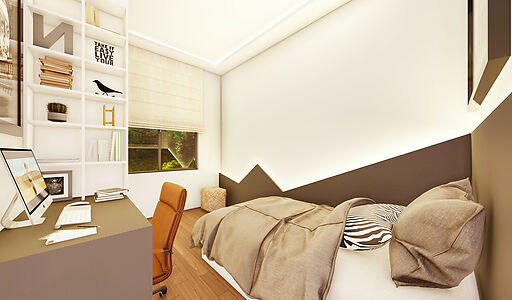 Просторная  3+1. Панорамный вид!