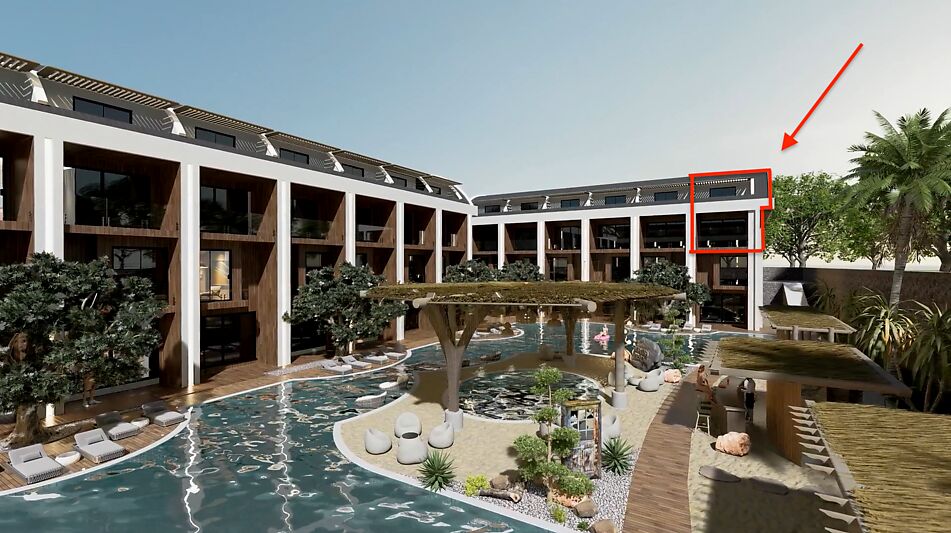 Видовой пентхаус в ЖК Akropora