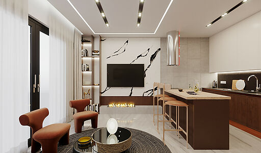 Видовой пентхаус в ЖК Akropora