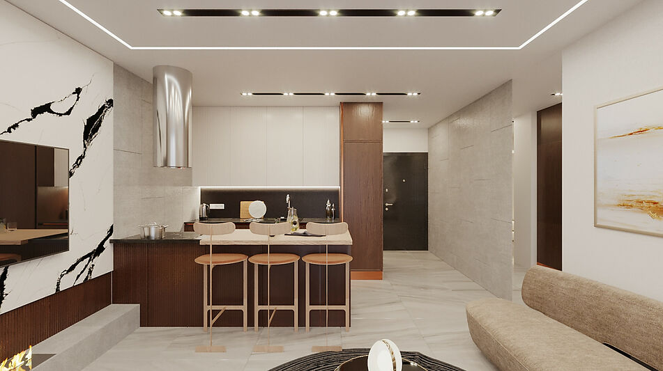 Видовой пентхаус в ЖК Akropora