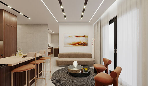 Видовой пентхаус в ЖК Akropora