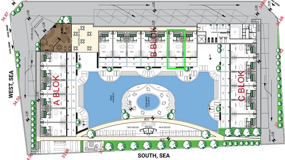 Террас-дублекс в Akropora Premium