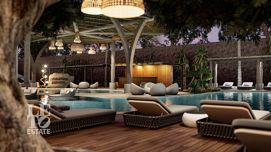 Террас-дублекс в Akropora Premium