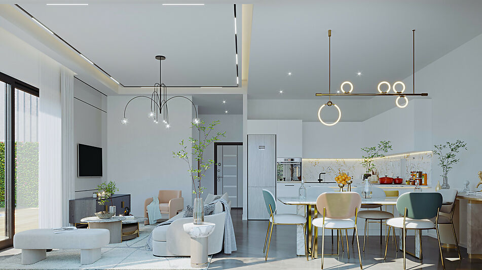 Вилла 3+1 в Lake Terrace Village!