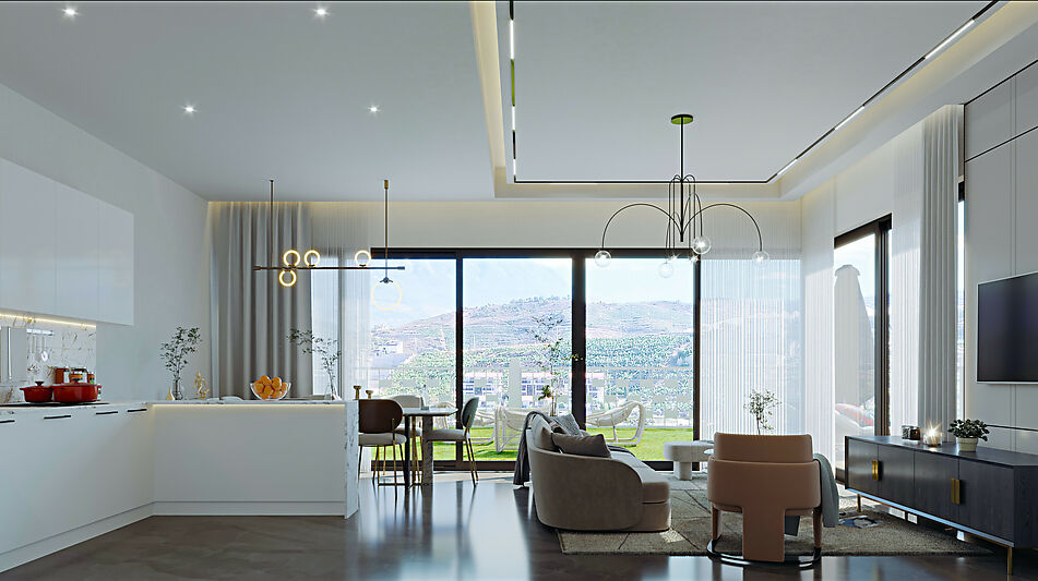 Вилла 3+1 в Lake Terrace Village!