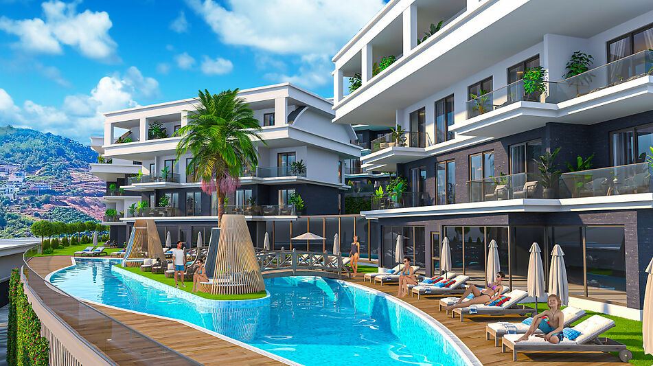 Вилла 3+1 в Lake Terrace Village!