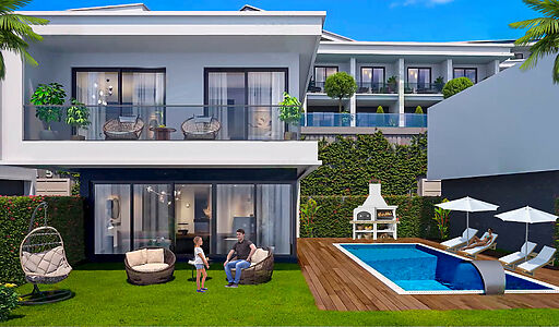 Вилла 3+1 в Lake Terrace Village!