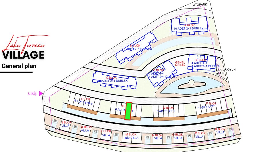 Таунхаус в Lake Terrace Village!