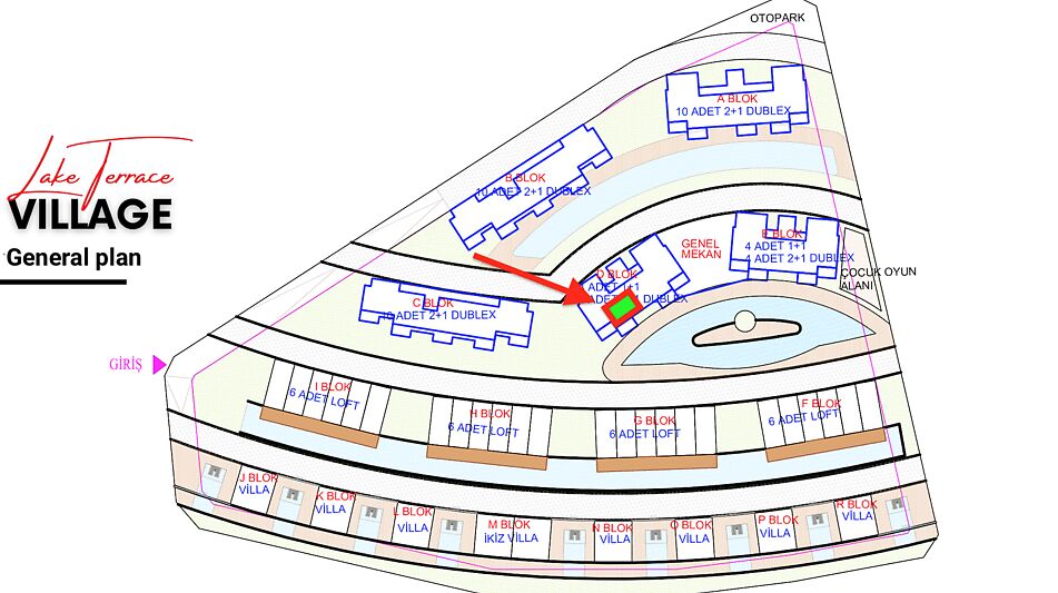 Пентхаус в Lake Terrace Village