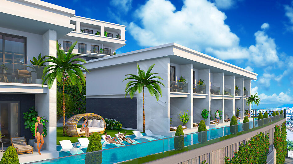 Торцевой пентхаус в Lake Terras V