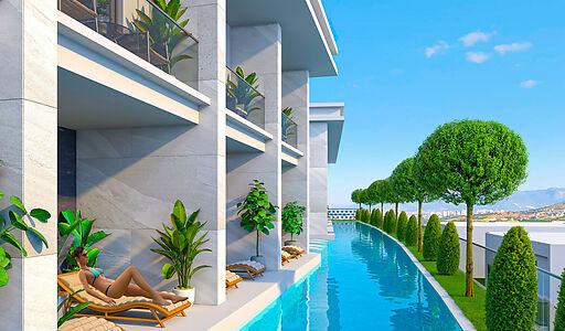 Торцевой пентхаус в Lake Terras V