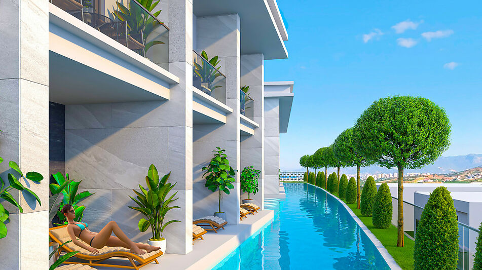 Торцевой пентхаус в Lake Terras V