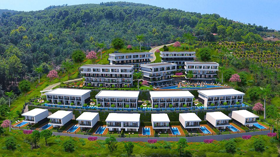 Торцевой пентхаус в Lake Terras V