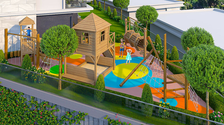 Торцевой пентхаус в Lake Terras V