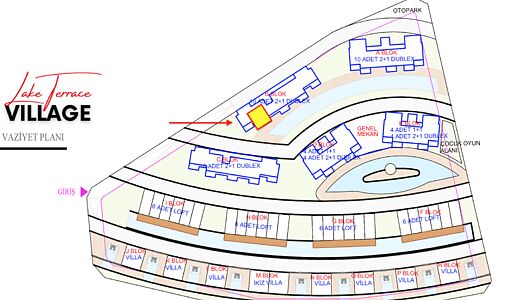 Террас-дублекс 2+1 с бассейном!